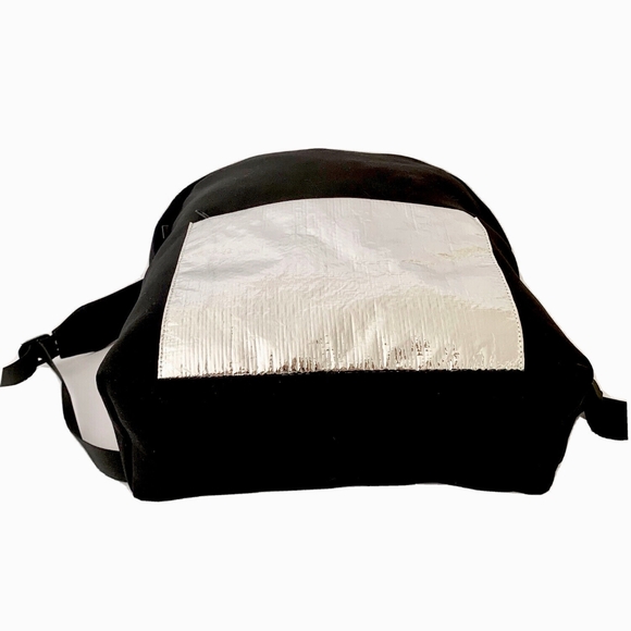 Stoney Clover Lane Black Neoprene Minimalist Backpack with mylar - Picture 5 of 15
